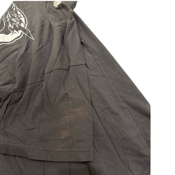 American Apparel Ghostfish Brewing Company Graphic T-Shirt Gray Size Large - Picture 5 of 5